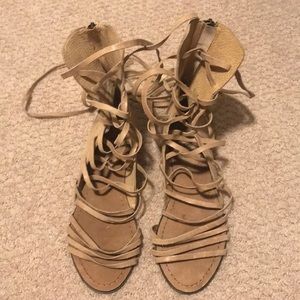 Mia Limited Edition Leather Gladiator Sandals